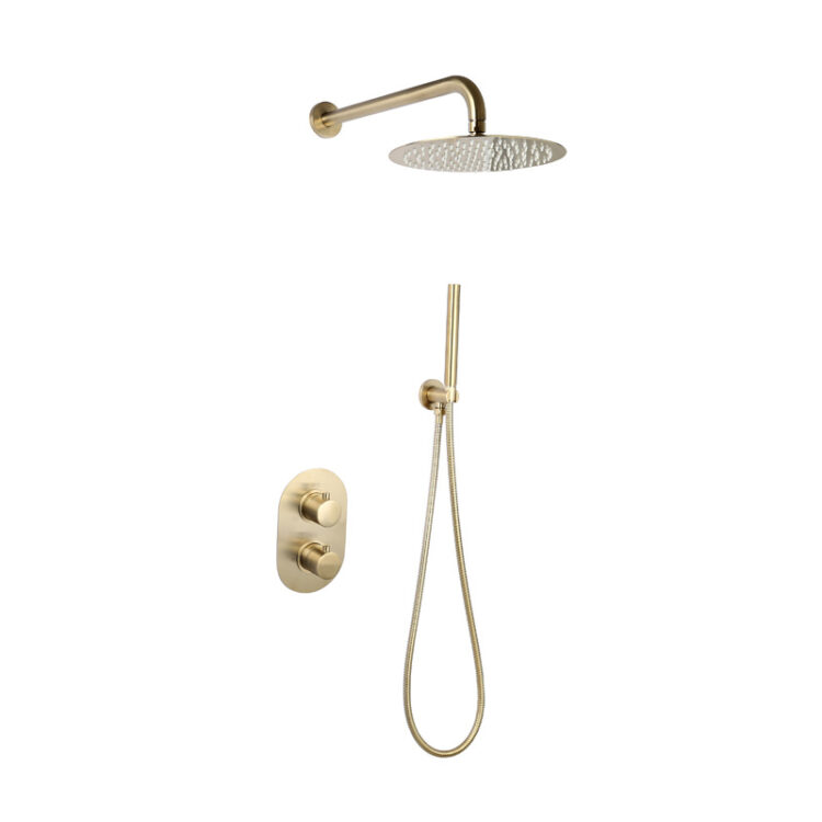 douche kraan inbouw set